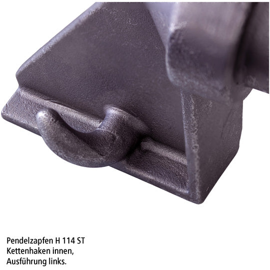 Pendulum pivot H114 ST, raw stl., R