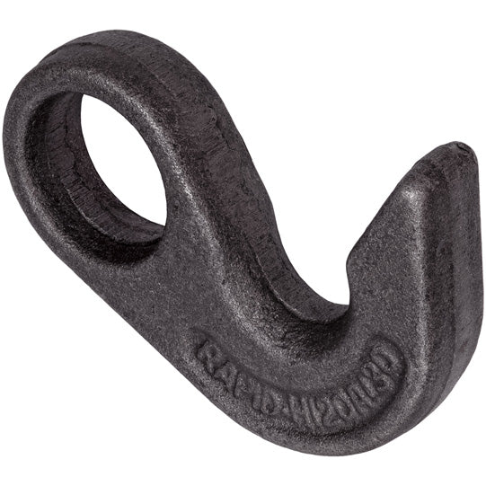 Låskrok H120 A/30, f. skaft Ø 30 mm, rått stål.
