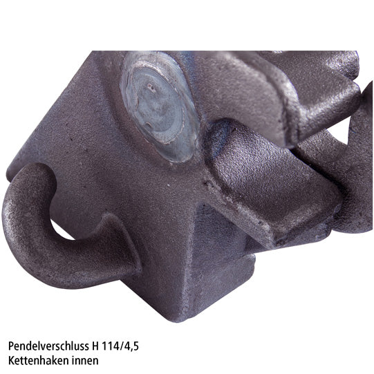 tipper fastener H114/4.5, raw stl., R