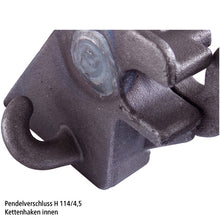 tipper fastener H114/4.5, raw stl., R