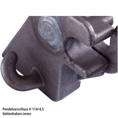 tipper fastener H114/4.5, raw stl., R