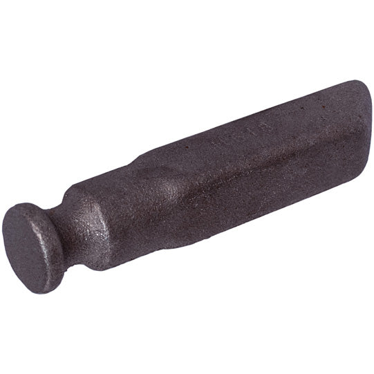 Pendulum bolt H10 G/H500 B, raw stl., straight, length 127 mm