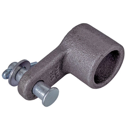 Axelkoppling H519 L, råstål, för axel Ø 25 mm