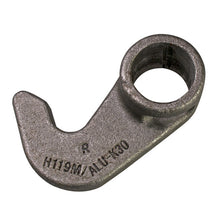 Låskrok H119M, aluminium, K30, rå, R