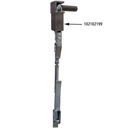 Self-aligning bearing H11, L, raw stl.