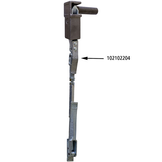 Locking bolt H11, lateral, L = R, galvanised stl.