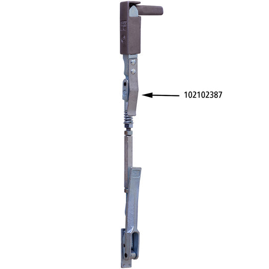 Locking bolt H10 G, L = R, galvanised stl.