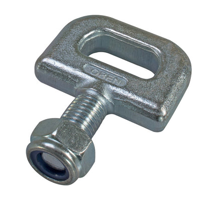 Locking eye w/ nut M16, galvanised, f. lock H12