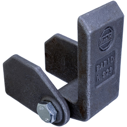 Hinge H929, raw stl., mtg. material galvanised