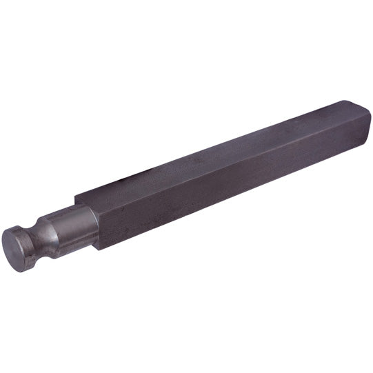 Pendulum bolt H10 G/H500 B, raw stl., straight, length 250 mm