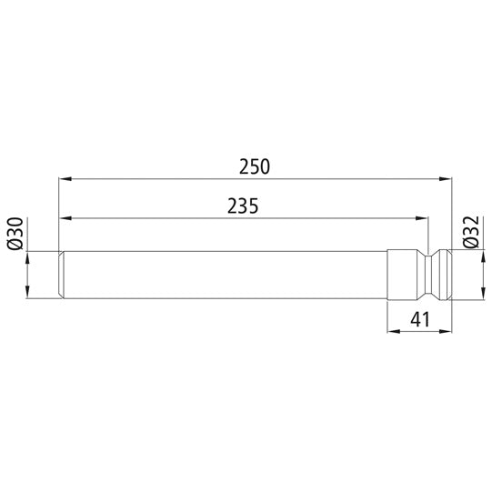 Pendulum bolt H 11, raw steel