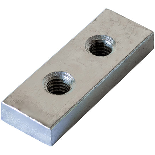Threaded plate HKG, galvanised stl.