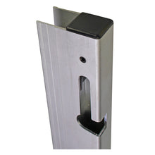 Ctrholder f. lock H400, 411 mm, L, anodised aluminium