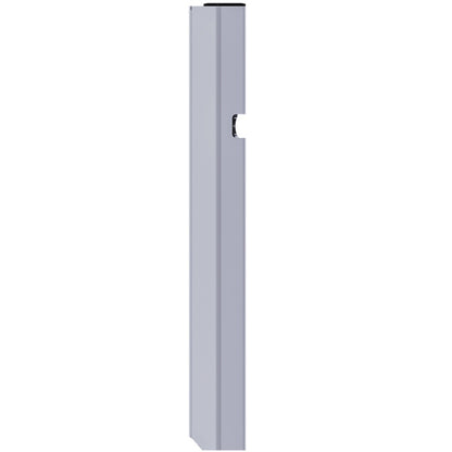 Ctrholder f. lock H400, 411 mm, L, anodised aluminium