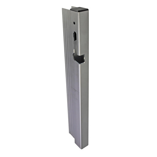 Ctrholder f. lock H400, 411 mm, L, anodised aluminium