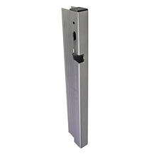 Ctrholder f. lock H400, 411 mm, L, anodised aluminium