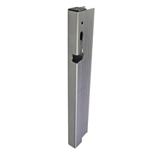 Ctrholder f. lock H400, 411 mm, R, anodised aluminium