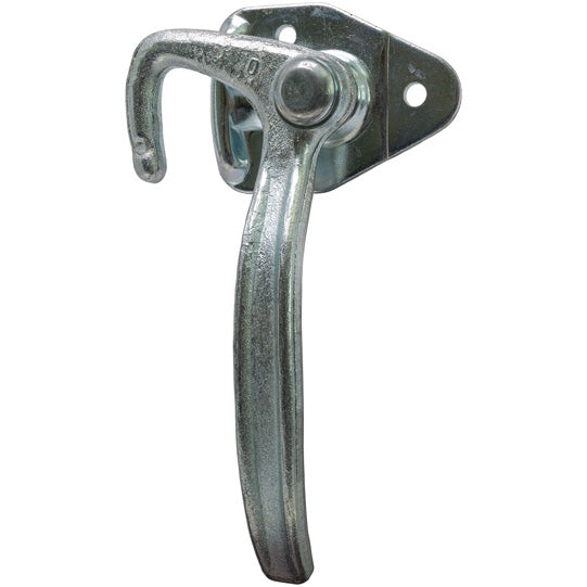 Angle lever lock, size 0, R, galvanised stl.