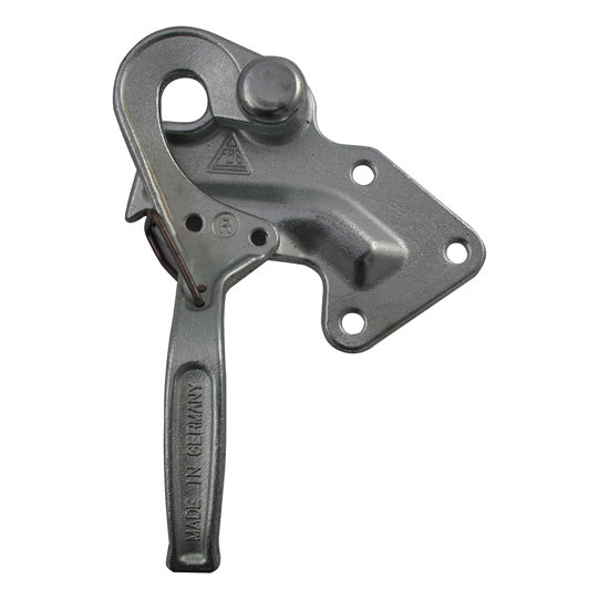 tipper fastener 3822, R, galvanised stl., w/ spring catch