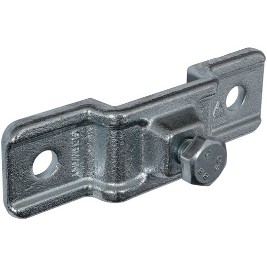 Putkenkannatin 10 × 40, uppokanta, sinkitty, M10 x 25