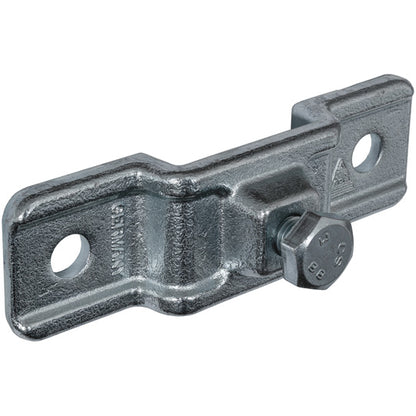 Putkenkannatin 10 × 40, uppokanta, sinkitty, M10 x 25