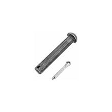 Hinge pin 73 x 12 mm, with split pin, raw