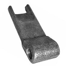 Hinge stub for flap hinge, raw, forged steel