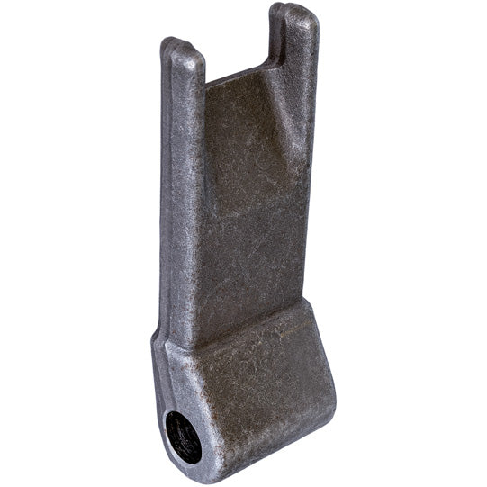 Hinge stub for flap hinge, raw, forged steel