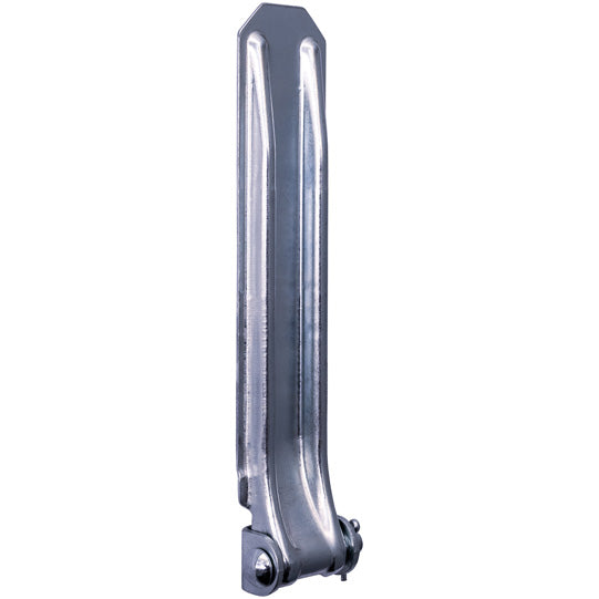 Adjustable side flap hinge 570 mm, completely galvanized