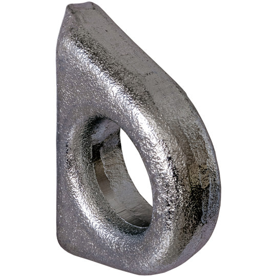 Bearing tabs, galvanised, f. flap hinge