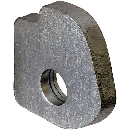 Bearing tabs, galvanized, for side tilt hinge