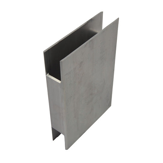 PWP gallery connector, 100 mm, aluminum, raw