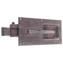 PWP flat bolt catch, galvanised, aluminium/stl.