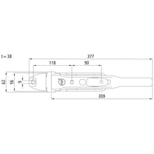 PWP Boxer II, inside Espagnolette lock f. Ø 18 mm, galvanised