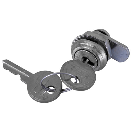 PWP cylinder lock w/ tongue, galvanised