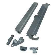 PWP espagnolette container with edging profile, 600mm, raw