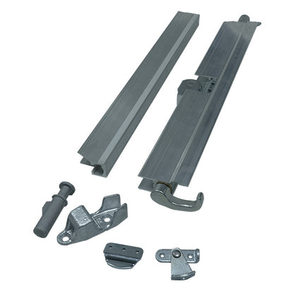 PWP espagnolette container with edging profile, 600mm, raw