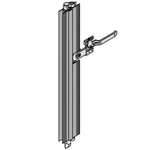 PWP espagnolette container with edging profile, 800mm, raw