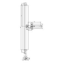 PWP closure container, 800 mm, A dimension 500 mm, raw