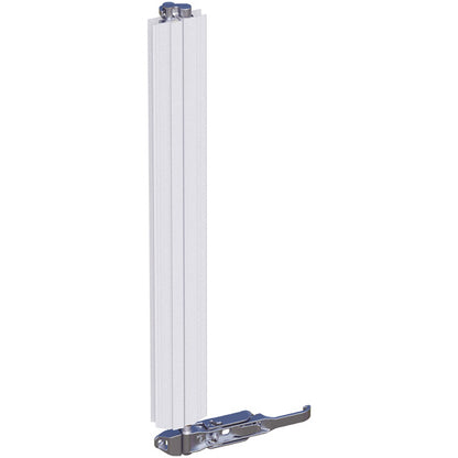 PWP espagnolette lock Boxer II 600mm, anodised, screw-on.