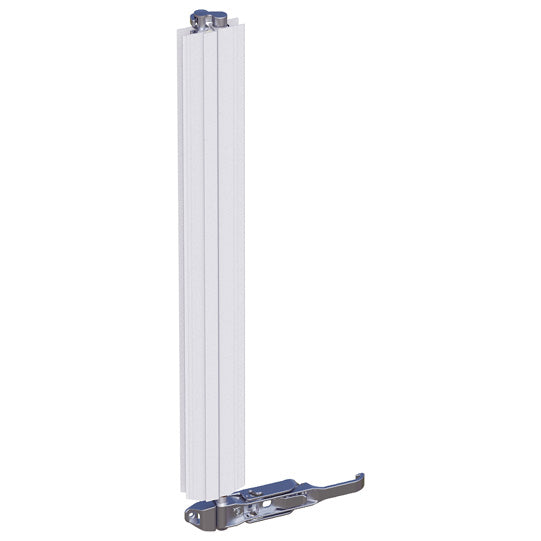 PWP espagnolette lock Boxer II, 1000 mm, anodized, screw-on.