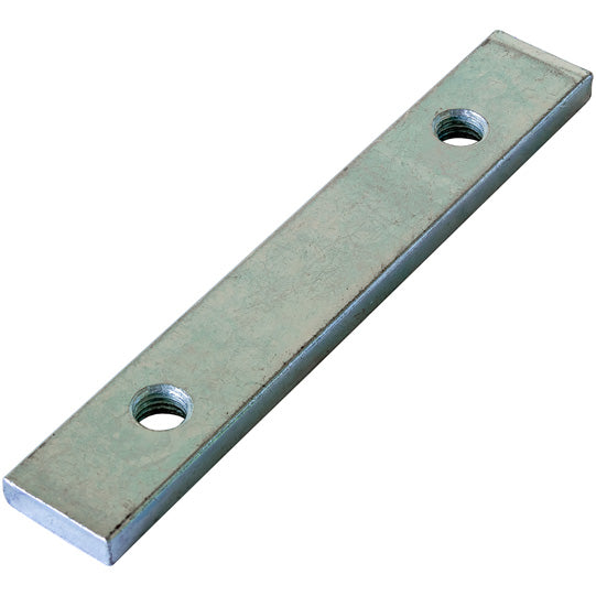 Threaded plate, galvanised stl., hole spacing 70 mm, M8