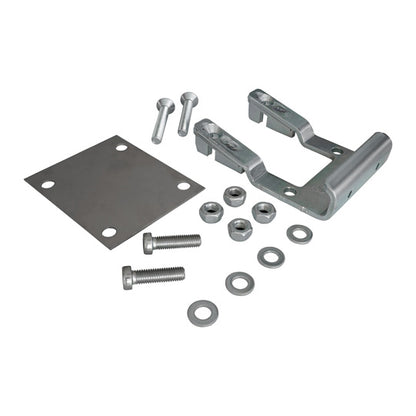 PWP-pilarintasku ruuvattava, sinkitty, kiinnitysmateriaalilla