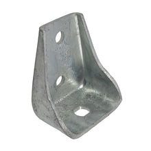 PWP screw-on bracket/console, hot-dip galvanised, slotted hole