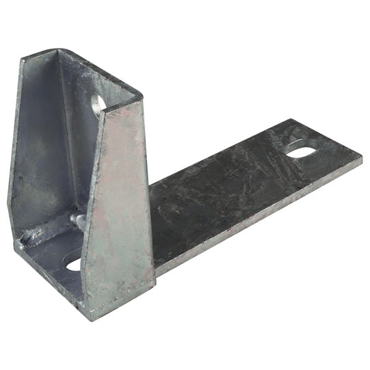 Universal bridge fastening, hot-dip galvanized, support 127 mm