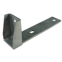 Universal bridge fastening, hot-dip galv., support 204.5 mm