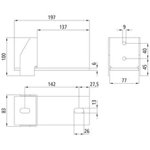 Bridge mtg. f. VW Crafter/MAN TGE, hot-dip galvanised, support