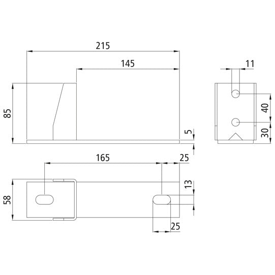 PWP bridge cover f. Fiat Ducato, hot-dip galvanised, support 14