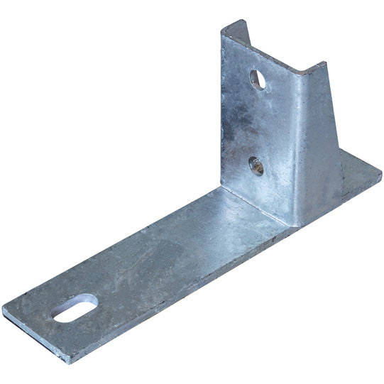 Universal bridge fastening, hot-dip galvanized, support 135 mm