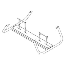 PWP spare wheel holder for 2 wheels
